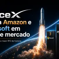 SpaceX supera Amazon e Microsoft em valor de mercado quatro dias após o maior IPO da história