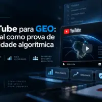 YouTube para GEO: o canal como prova de autoridade algorítmica