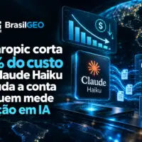 Anthropic corta 75% do custo do Claude Haiku e muda a conta de quem mede citação em IA