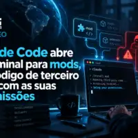 Mods no Claude Code: código de terceiro roda com suas permissões